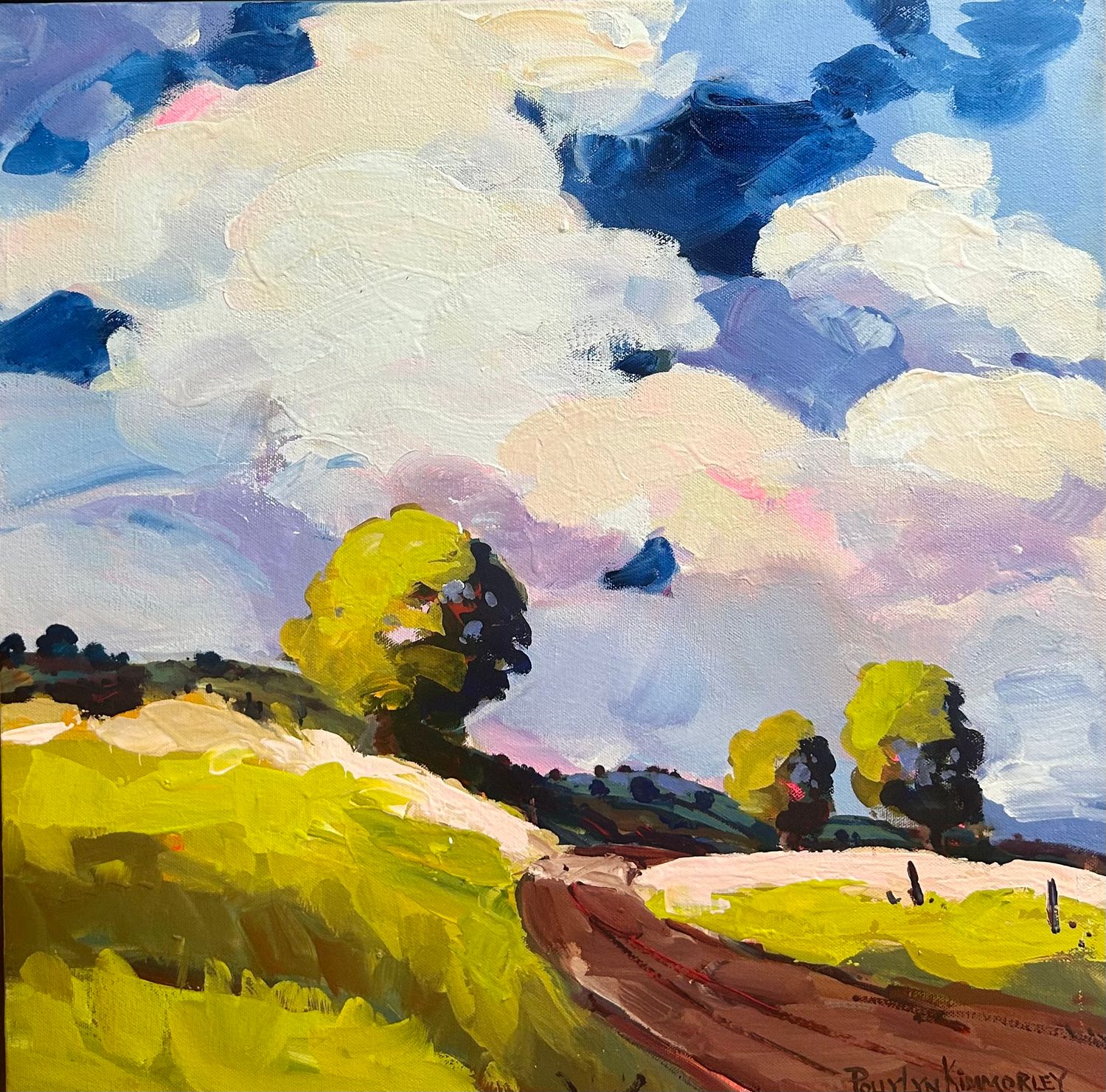 &quot;&quot;COUNTRY ROAD&quot;  50 cm x 50 cm
