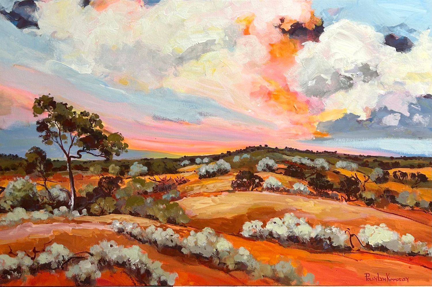 &quot;COUNTRY HAPPY HOUR&quot;  120cm x 80 cm