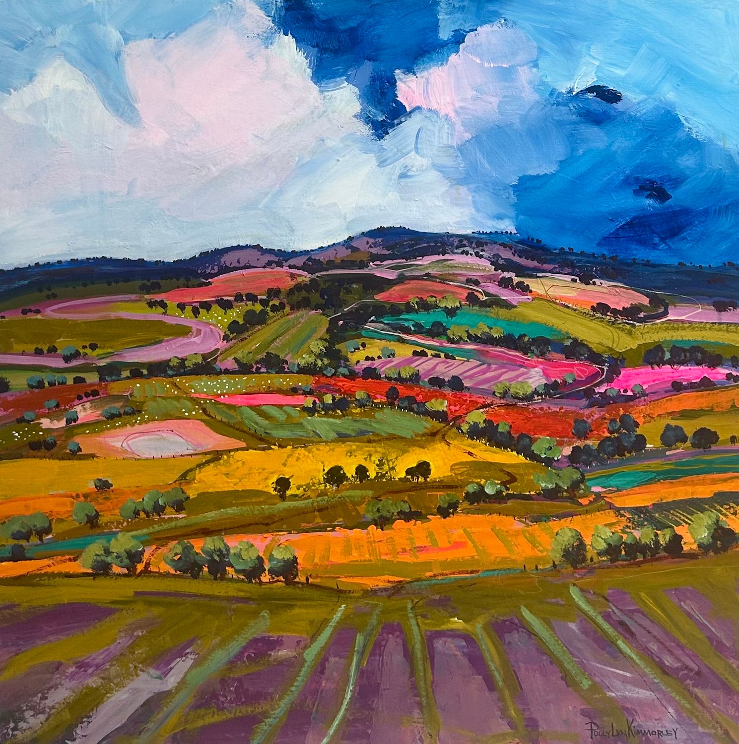 &quot;AFTER THE STORM&quot;  80cm x 80cm