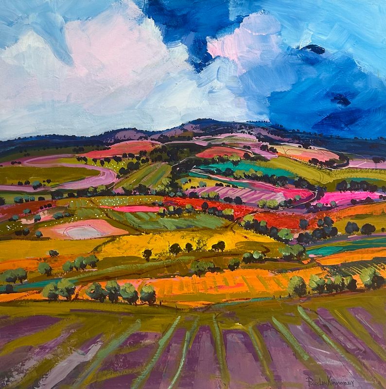 &quot;AFTER THE STORM&quot;  80cm x 80cm