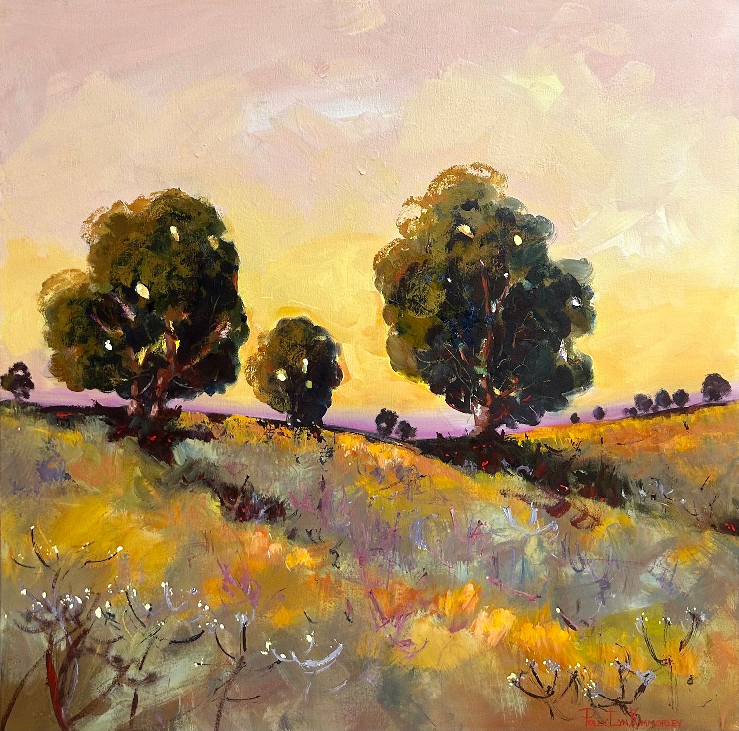 &quot;MELTING MOMENTS&quot;  80CM X 80CM