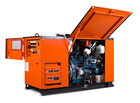 Kubota KJ-T300-AU-B Diesel Generator, 30kVA Three Phase, Heavy Duty Power, PLease Contact us for Price.