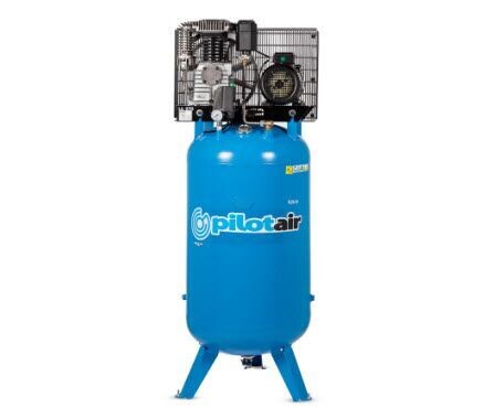 Pilot Air K25-Vi 5.5HP 415V 3-Phase Vertical Air Compressor - 454L/min (16.0CFM) Free Air Delivery - Available in Darwin NT - Freight Included