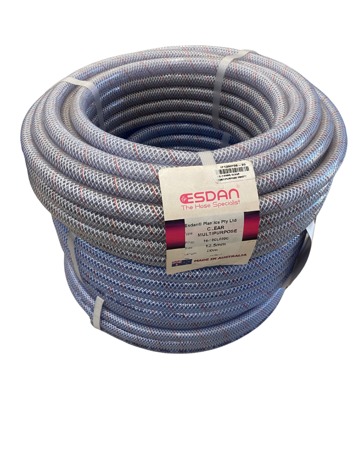  1/2 (12mm) Clear Multipurpose Hose X 20mt - In-Stock Darwin, Price Includes freight to Darwin 