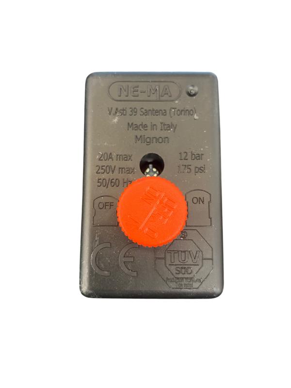 PRESSURE SWITCH 240 VOLT NEMA WITH 4 WAY BASE - In-Stock Darwin, Price Includes freight to Darwin 