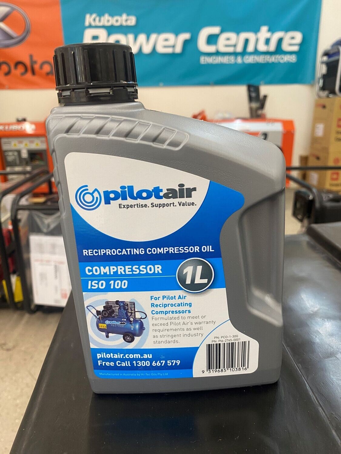 1 Litre Air Compressor Oil  ISO-100 - Available Darwin NT