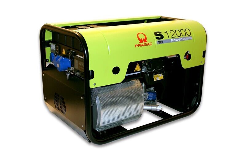 PRAMAC GENERATING SET S12000 +AVR +CONN Three phase 400/230V 13.92kVA 50Hz Honda GX630 Engine Electric start / Petrol + HAU5 1 x 20A 3ph IP66 Industrial & 3 x 15A 1ph Australian Retail outlets PRAMAC GENERATING SET S12000 +AVR +CONN Three phase 400/230V 13.92kVA 50Hz Honda GX630 Engine Electric start / Petrol + HAU5 1 x 20A 3ph IP66 Industrial & 3 x 15A 1ph Australian Retail outlets