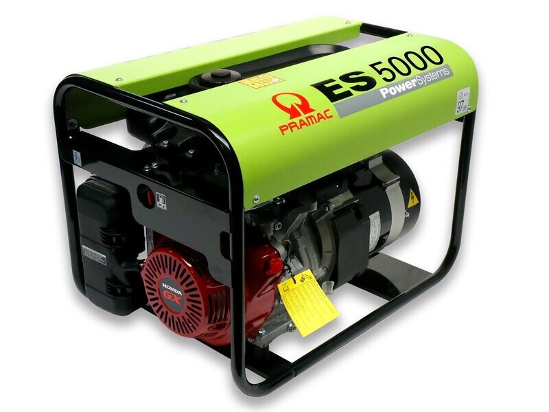 PRAMAC ES5000 5kVA Honda Powered Petrol Generator, Price Includes Freight to Darwin.