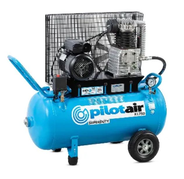 Pilot Air K17SD 2.25HP 240V Super Duty Air Compressor - 205L/min (7.24CFM) Free Air Delivery - Available in Darwin NT - Freight Included