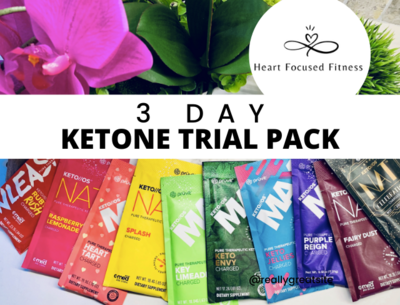 3 Day Ketone Trial Pack, Coaching and Meal Plan 3 Day Ketone Trial Pack, Coaching and Meal Plan