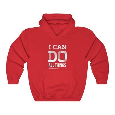 Uniquely You Hoodie - I Can Do All Things Hooded Sweatshirt / Unisex
