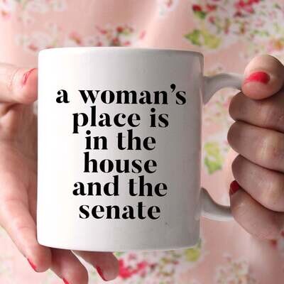 A Woman's Place Feminism Mug