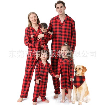Whole Family Christmas Parent-child Pajamas