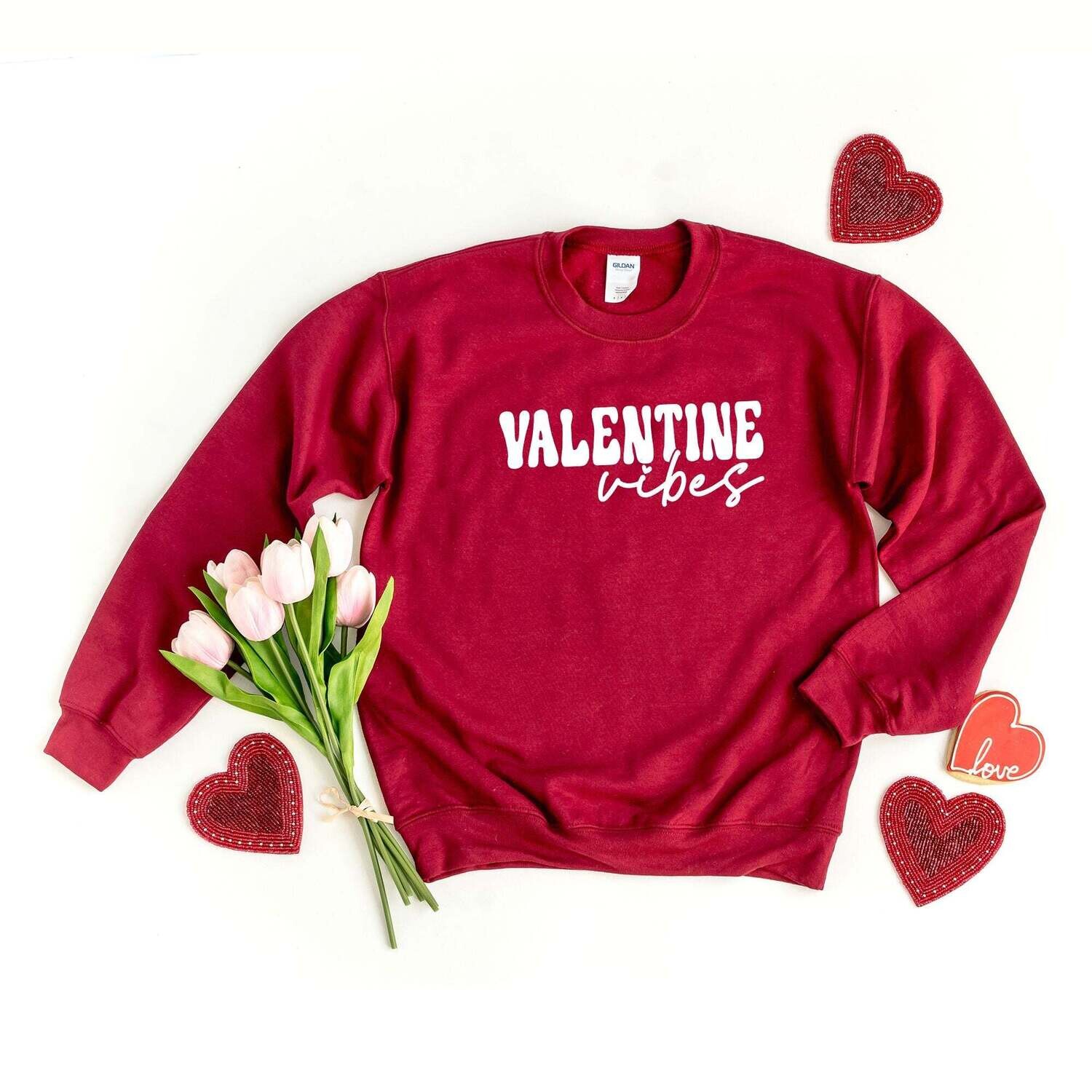 Retro Valentine Vibes | Sweatshirt