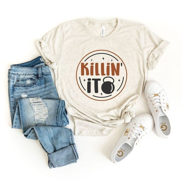 Killin' It Kettlebell | Short Sleeve Graphic Tee