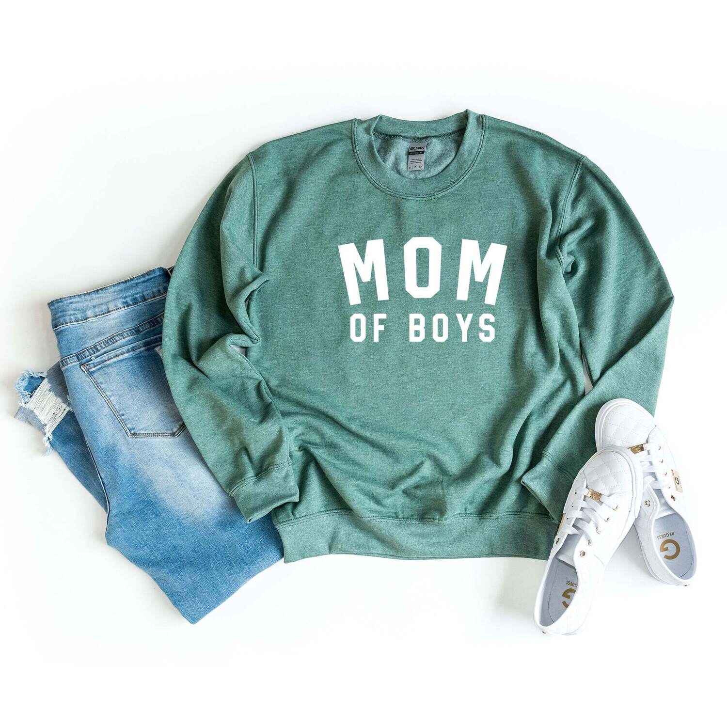 Mom Of Boys Bold | Sweatshirt