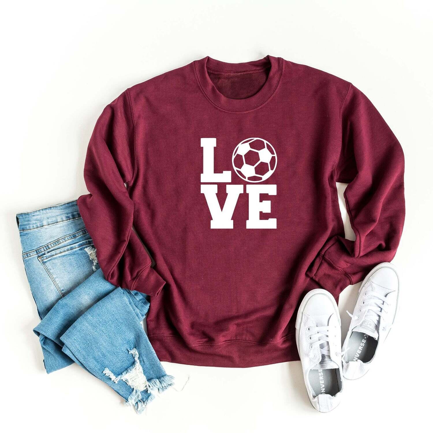 Love Soccer | Sweatshirt