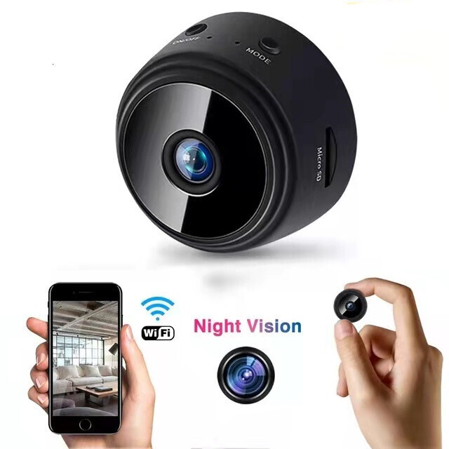 Smart Home IR Night Magnetic Wireless Mini Camcorder Surveillance Wifi Camera