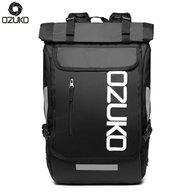 Ozuko New Waterproof Casual Laptop Mochila Sales Fashion Outdoor Sport School Book Bags Business Men Travel Backpack