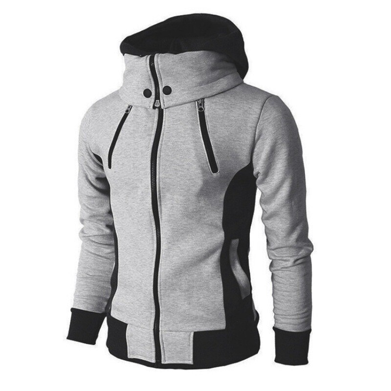 Men's Hooded Zipper Sweater Casual Autumn And Winter Jacket Sports Outdoor plus size Men's Jacket custom hoodies