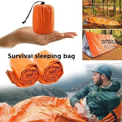 Outdoor Camping Waterproof Thermal Emergency Sleeping Bag