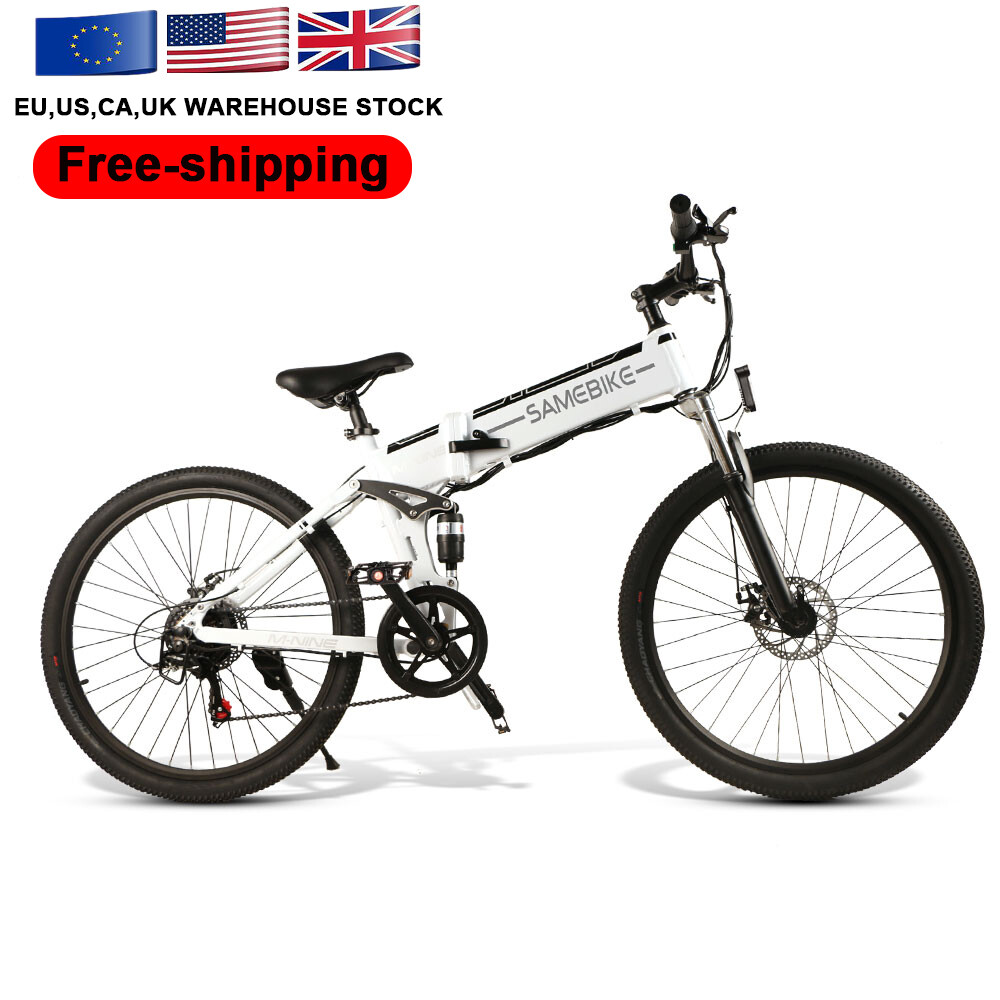 SAMEBIKE high quality 500w folding electric bike USA warehouse fast delivery ebike bicycle