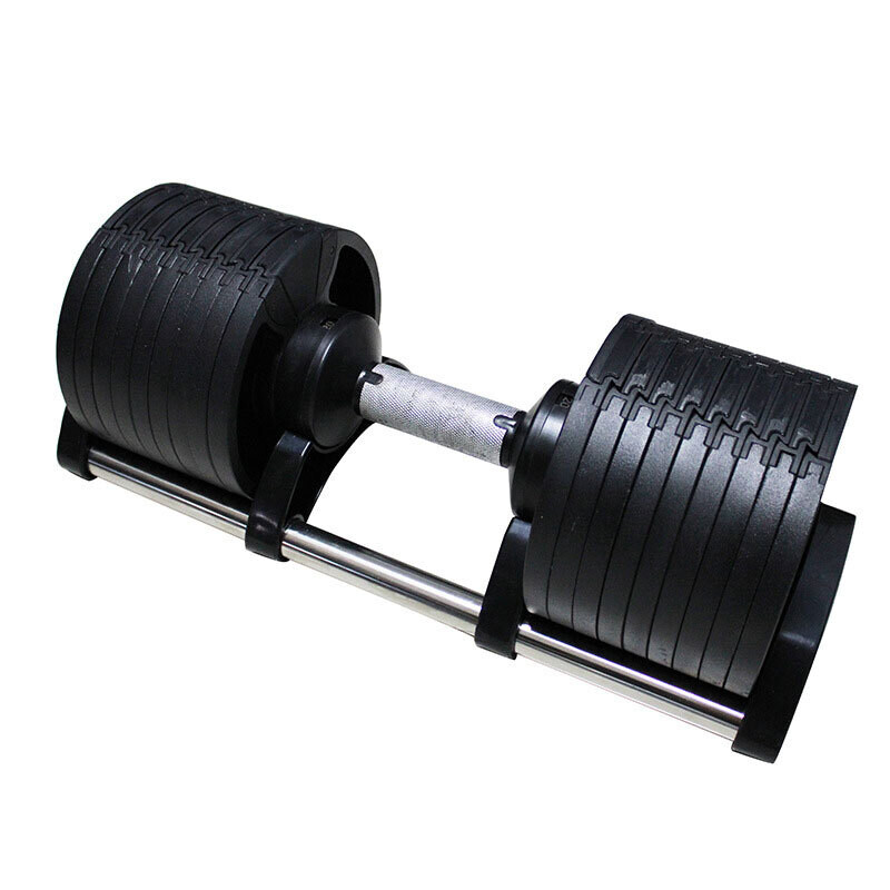 New design quick adjusting dumbbell set round professional fitness dumbbells men's arm muscle lifting weight plate