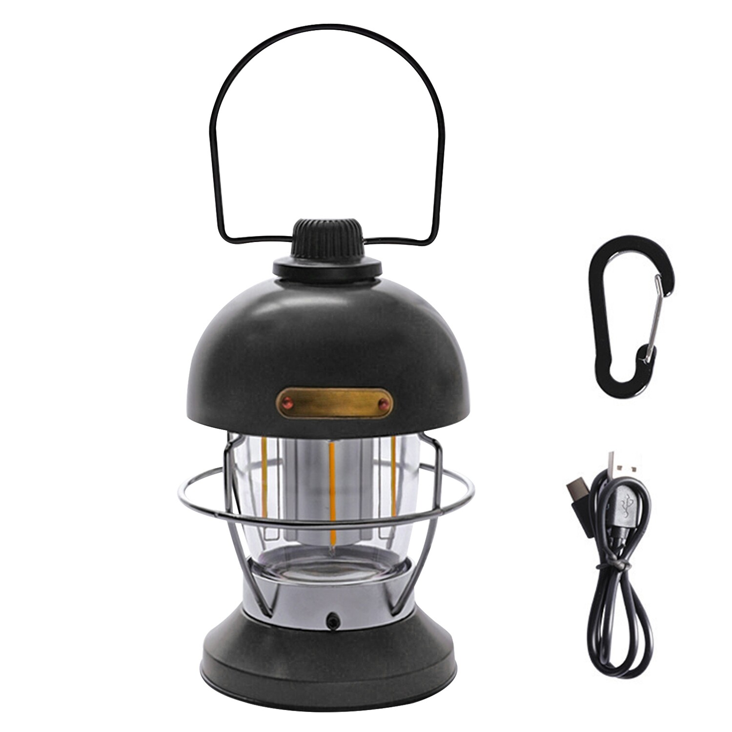 Outdoor USB Rechargeable Lamp Portable Emergency Tent Chandelier Light