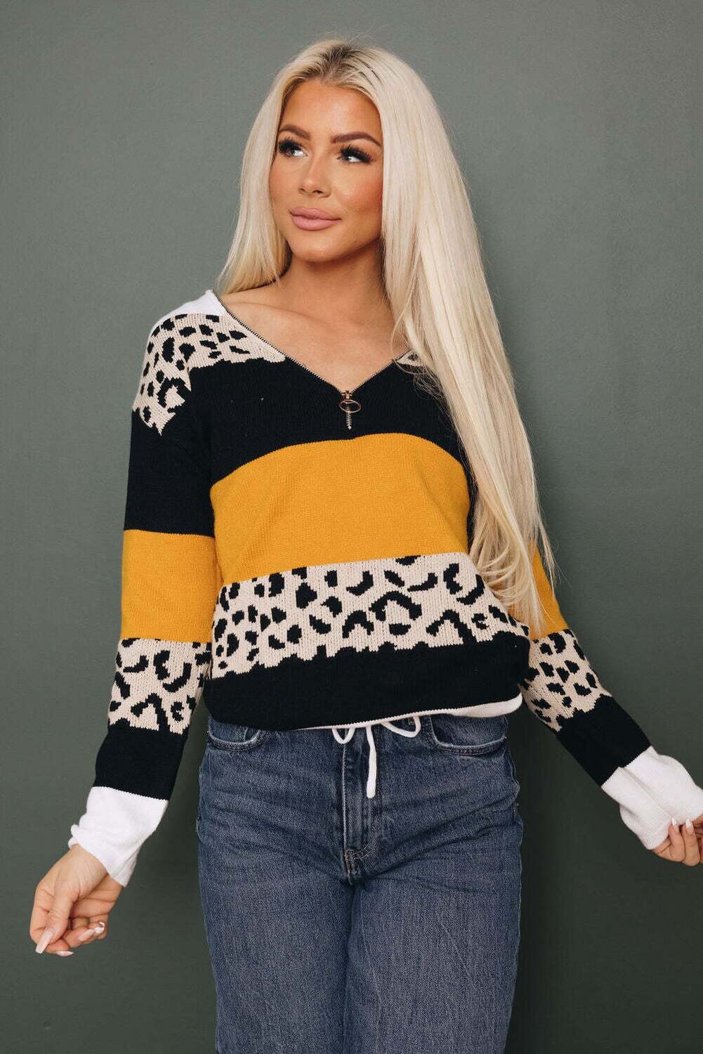 Holllis Leopard Sweater