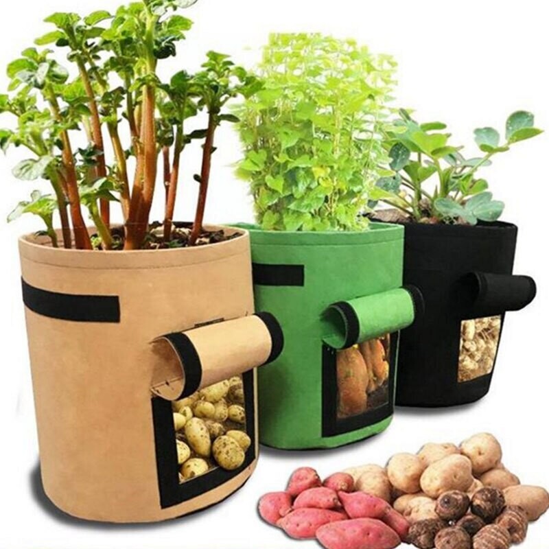 Plant Grow Bags Home Garden Potato Pot Greenhouse Bag Tools