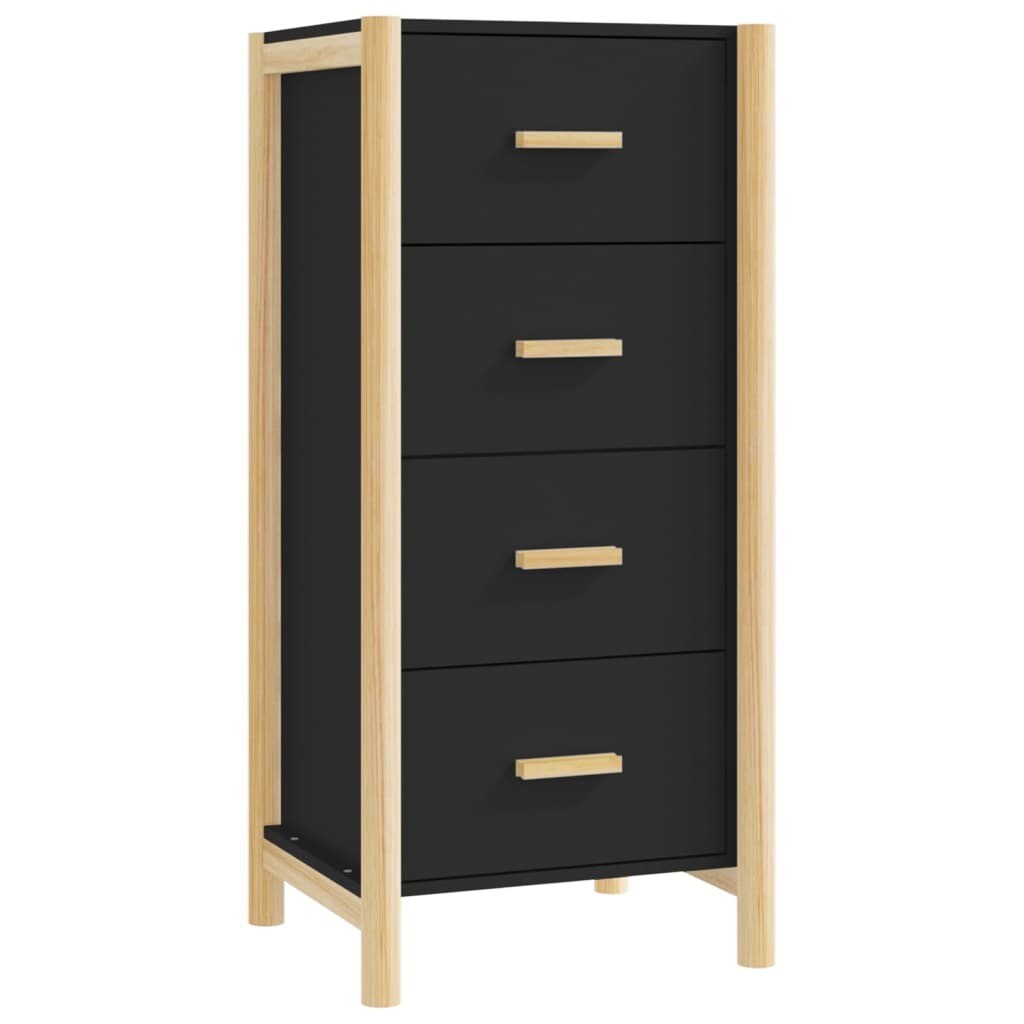 vidaXL Highboard Engineered Wood Storage Organizer Furniture Multi Colors