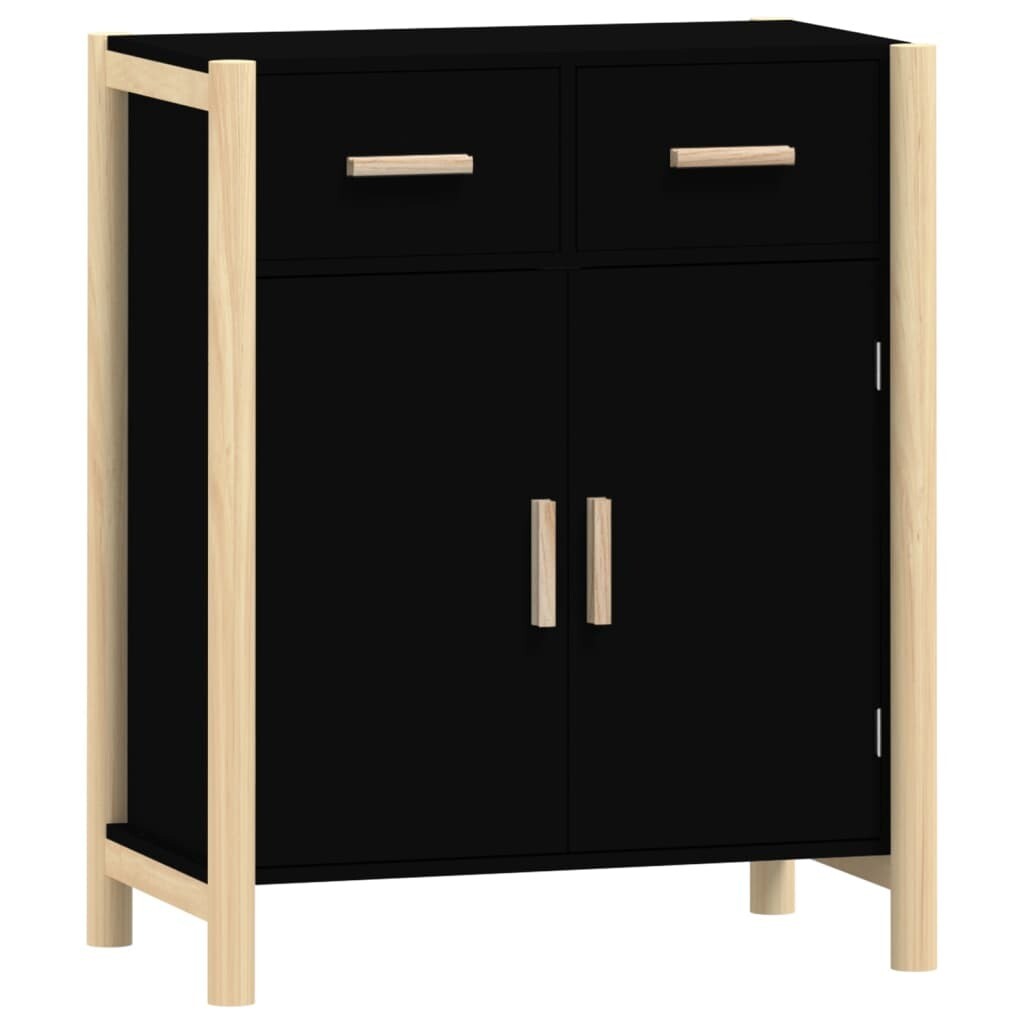 vidaXL Sideboard Engineered Wood Storage Organizer Furniture Multi Colors