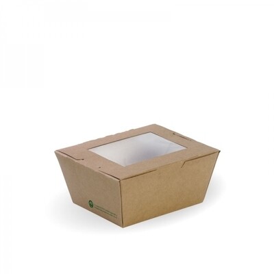 SMALL BIOBOARD LUNCH BOX WITH WINDOW SMALL BIOBOARD LUNCH BOX WITH WINDOW
