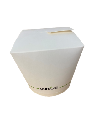 Glopac Pail Plastic Free  26oz White