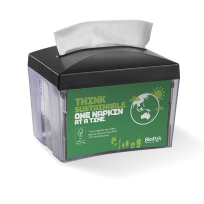 BIO NAPKIN SINGLE SAVER DISPENSER BIO NAPKIN SINGLE SAVER DISPENSER