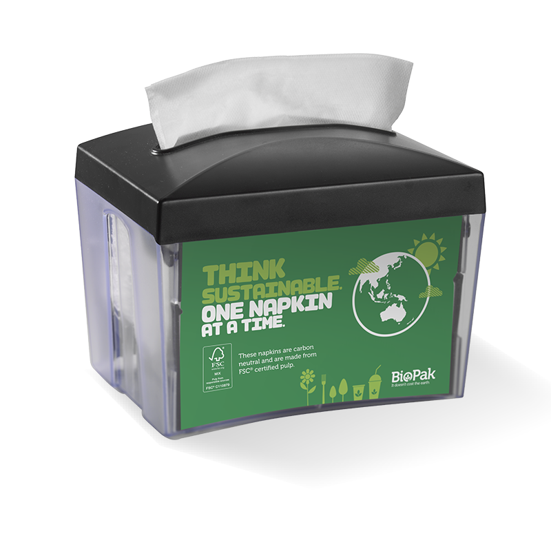 BIO NAPKIN SINGLE SAVER DISPENSER