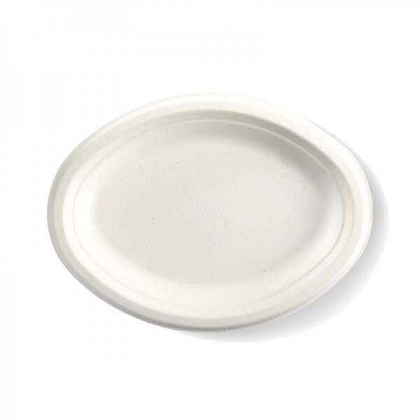 26X19CM / 10.25X7.75” OVAL BIOCANE PLATE