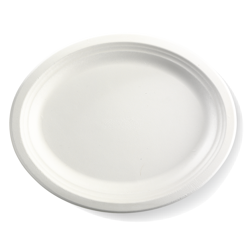 12.5x10" OVAL BIOCANE PLATE