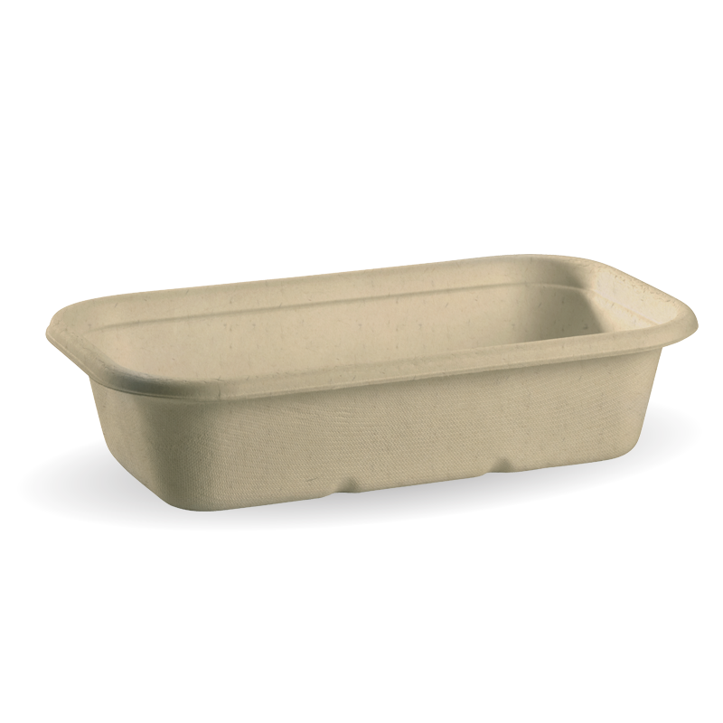 1000ML BIOCANE TAKEAWAY BASE - NATURAL