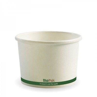 Bio Paper Tub White