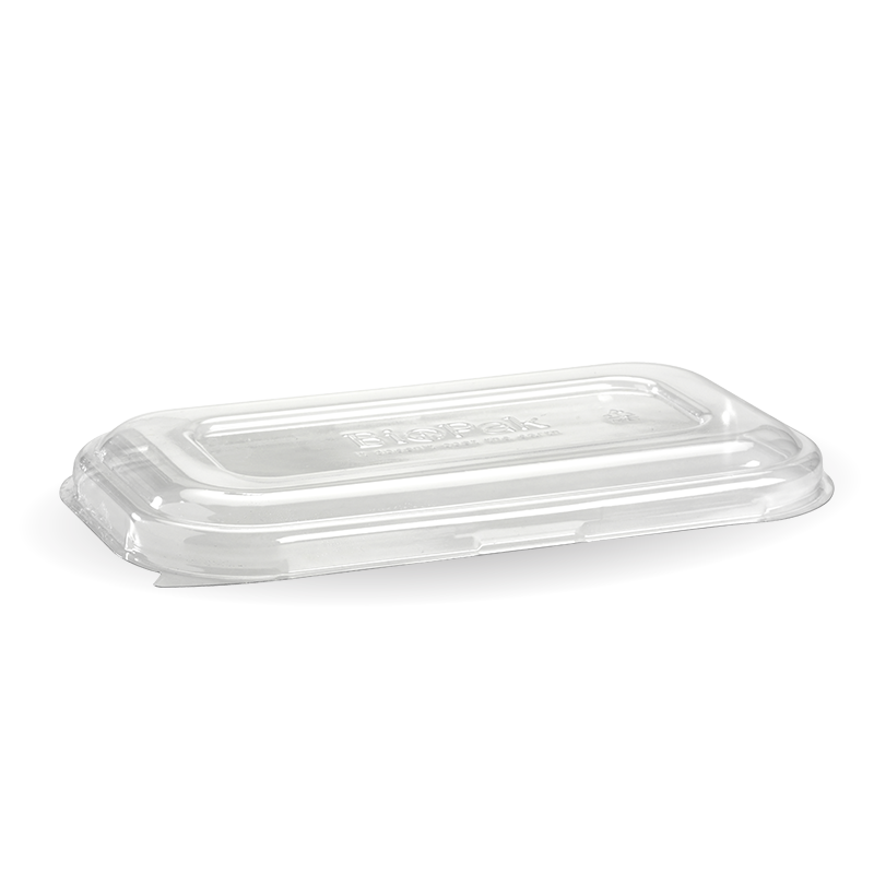 CLEAR OBLONG LUNCH BOX LID FOR 750/1000ML