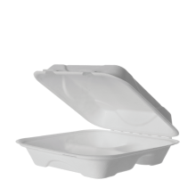 ECO PRODUCTS Clamshell 9x9x3 inch 3 Compartment