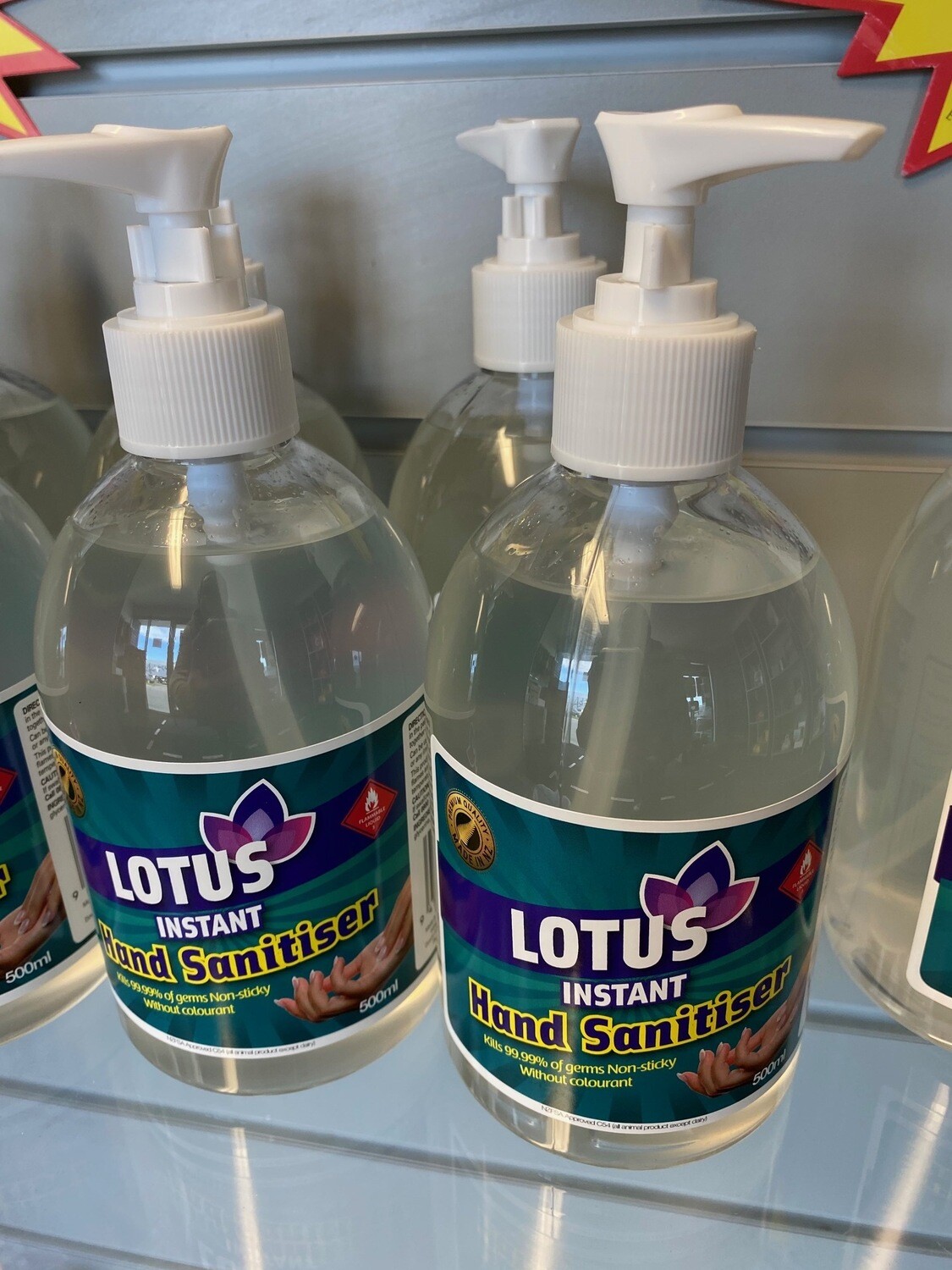 Lotus 500ml Instant Hand Sanitiser with Pump