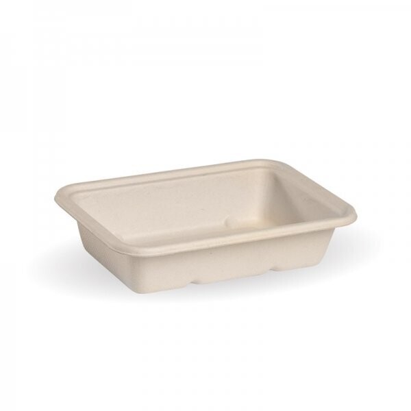 SMALL LUNCH BOX RECTANGLE 500ML NATURAL