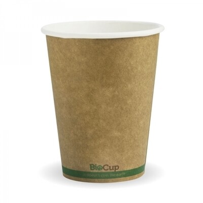 Single Wall Kraft Green Stripe Coffee Cup Single Wall Kraft Green Stripe Coffee Cup