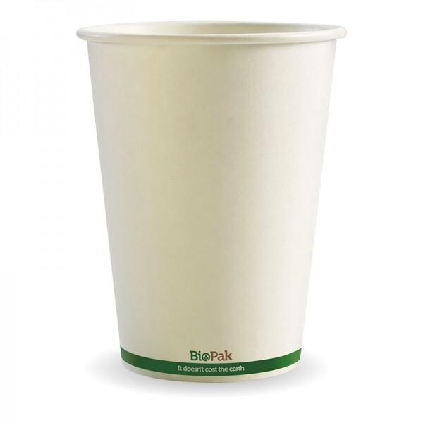 32oz Bio Paper Tub White