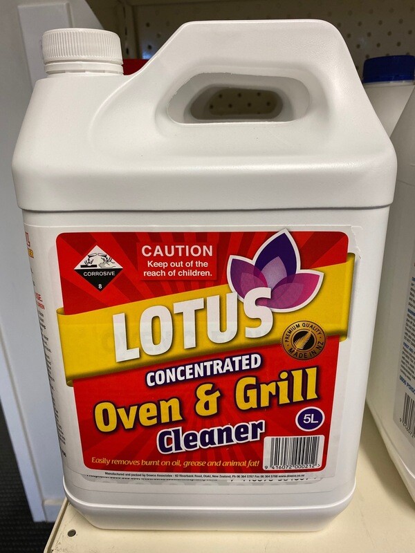 Lotus Oven & Grill Degreaser Cleaner 5L