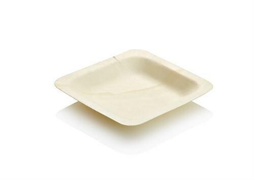 Small Square Pine Plate 12x12