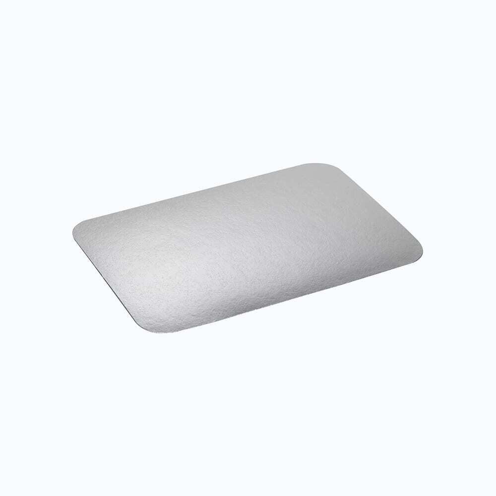 Paperboard Flat Lid for Rectangular Foil Trays