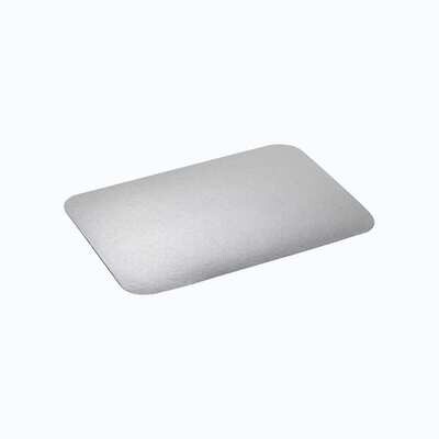 Paperboard Flat Lid for Rectangular Foil Trays